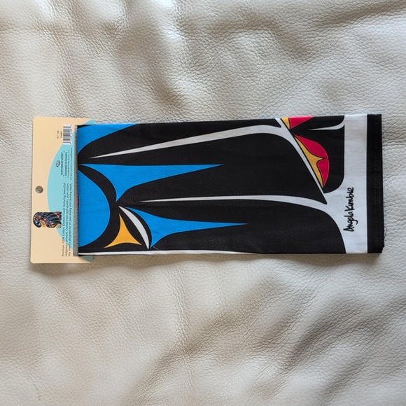 Cotton Kitchen Eagle Indigenous Design by Angela Kimble, Coast Salish - Picture 4 of 5